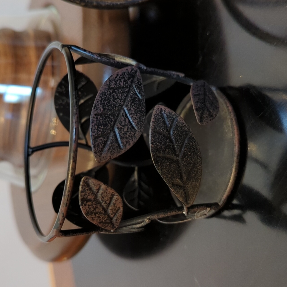 Set of Autumn tealight holders - Picture 2 of 6